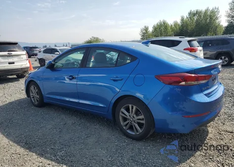 2018 Hyundai Elantra Sel z USA, uszkodzony, nr VIN 5NPD84LF2JH251379